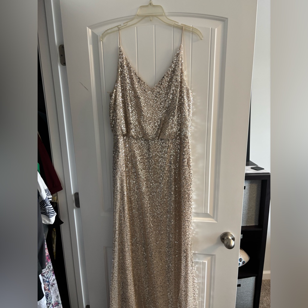 Adrianna Papel Sequin Formal Dress